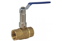 15mm ART50-97X1B DZR Brass 2 Piece Ball Valve with Ext Blue Lever BSPT