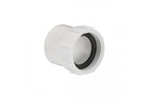 32mm 218.125W White Terrain Reverse Nut to MUPVC Connector