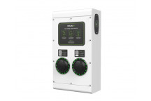 SecuriCharge Smart EV Charger - 2x up to 7.4kW Type 2 Sockets - White