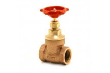 15mm 1070/125 Bronze Gate Valve BSPT PN20 FxF