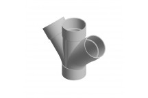 50mm 206.2.135 Grey 135deg Swept Cross