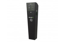 AutoCharge Smart EV Charging Pedestal - 1x up to 22kW 3PH Type 2 Socket - Black