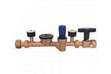 3/4 - 1\" ART705 Bronze EasyFlow Valve Assembly with Insulation Jacket