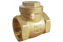 15mm ART84M Brass Swing Check Valve Metal Seat PN20