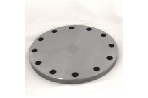 50mm PN16 P235GH Full Thickness BZP Blank Flange EN1092-1
