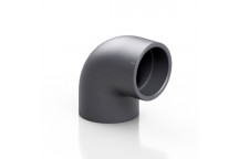 3/4\" GOA PVC-U Plain Solvent Cement 90 Degree Elbow