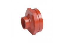 65 x 50mm (76.1 x 60.3) V50 Painted Grooved Concentric Reducer