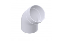 110mm 107.4.135 White 135deg Spigot/Socket Bend