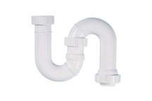 32mm 432.125 White Tubular Swivel S Trap