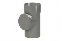 160mm 139.6 Grey Spigot Access Pipe