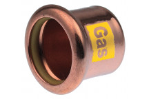 22mm Xpress Copper GAS Stop End SG61 - 39881