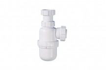 32mm 411.125 White Resealing Bottle Trap