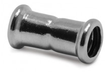 15mm Xpress Chrome Straight Coupling S1CP - 38611