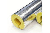 22 x 20mm H&V Foil Backed Pipe Lagging - 1.2m Length