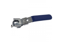 C1 ART257C Nickel Plated Blue Locking Lever for Albion Ball Valves