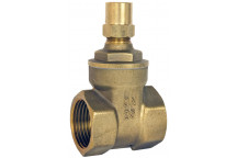 25mm ART640LS DZR Brass Lockshield Gate Valve FxF PN20