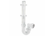 1 1/2\" MCALPINE Washing Machine Standpipe Trap with 75mm Water Seal