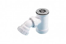 40mm 484.15 White Shower Trap with 45deg Adjustable Waste