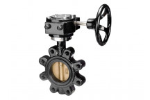 500mm F625 Ductile Iron Fully-Lugged Gear Operated Butterfly Valve EPDM PN16