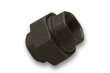 15mm Black Wrought Iron Cone Seat Union