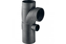 110x110x56mm 310.813.14.1 GEBERIT Silent db-20 Combined Branch Fitting