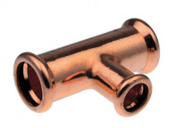 22x22x28mm Xpress Copper Both Ends Reduced Tee S28 - 38548