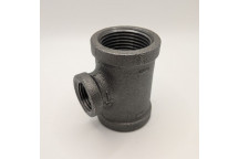 20x15mm OA161 Black Malleable Iron Reduced Tee