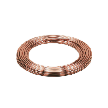 8mm x 10M Coil Blue Label/Table W Microbore Copper Tube to EN1057