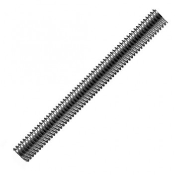 M10 x 200mm Zinc Plated Threaded Stud