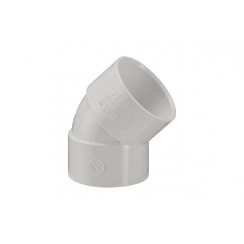 32mm 201.125.135 White 135deg Double Socket Swept Bend