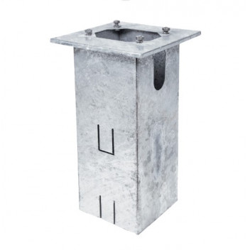 AutoCharge Galvanised Steel Ground Mounting Base