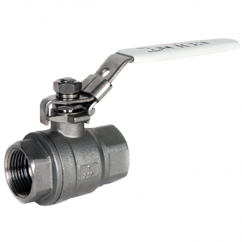 25mm ART902T Stainless Steel 2 Piece Ball Valve BSPT FxF PN82