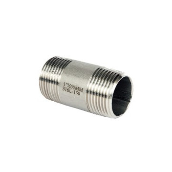 1 1/4\" Stainless Steel BSP Barrel Nipple 150 316