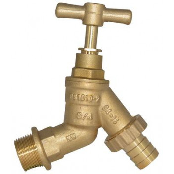 3/4\" EN1213 (BS1010) Brass Hose Union Bibtap