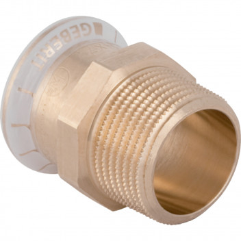 76.1mmX3\" Adaptor Male Thread Mapress Copper M61733