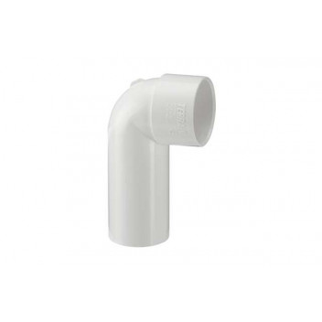 50mm 207.2.92 White 92deg Spigot/Socket Bend