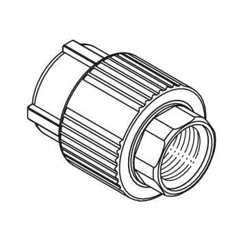 40mm x 1 1/4\" (F) 21116 FUSIOTHERM Transition Piece Hex Thread