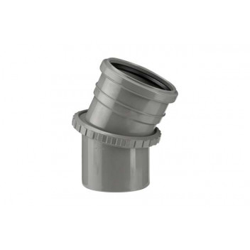 110mm 107.4.025 Grey 0-25deg  Adjustable Spigot Variable Bend