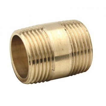 3/8\" Brass Barrel Nipple