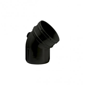 110mm 107.4.135 Black 135deg Spigot/Socket Bend