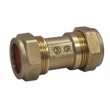 22mm ART39 DZR Brass Single Check Valve Compression Ends PN10