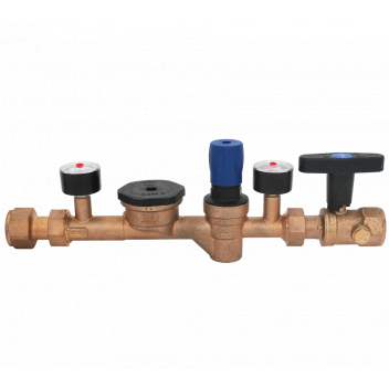 3/4 - 1\" ART705 Bronze EasyFlow Valve Assembly with Insulation Jacket