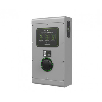 SecuriCharge Smart EV Charger - 1x up to 22kW 3PH Type 2 Socket - Grey