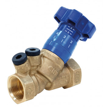 20mm ART23 DZR Brass Double Regulating Valve BSPP - Standard Flow