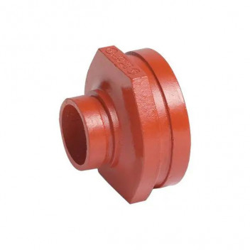 150 x 100mm (165.1 x 114.3) V50 Painted Grooved Concentric Reducer