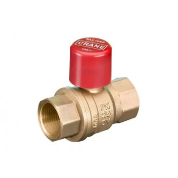 25mm D171ALS DZR Brass Ball Valve Lockshield PN25 FxF