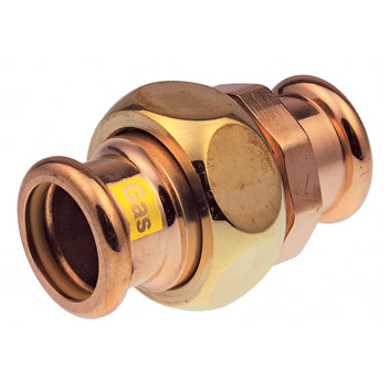 22mm Xpress Copper GAS Union Coupling SG11 - 39771