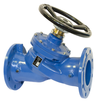 100mm V952 Cast Iron Double Regulating Valve PN16