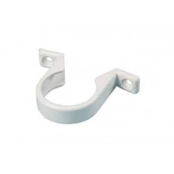 40mm 340.15W White Terrain Saddle Pipe Clip