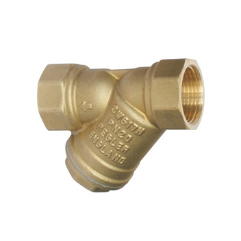 1/2\" 1059PT Brass Y Pattern Strainer BSPP FxF